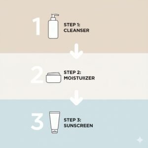 3 step skin care routine for beginners