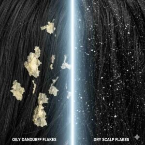 Dry scalp vs dandruff